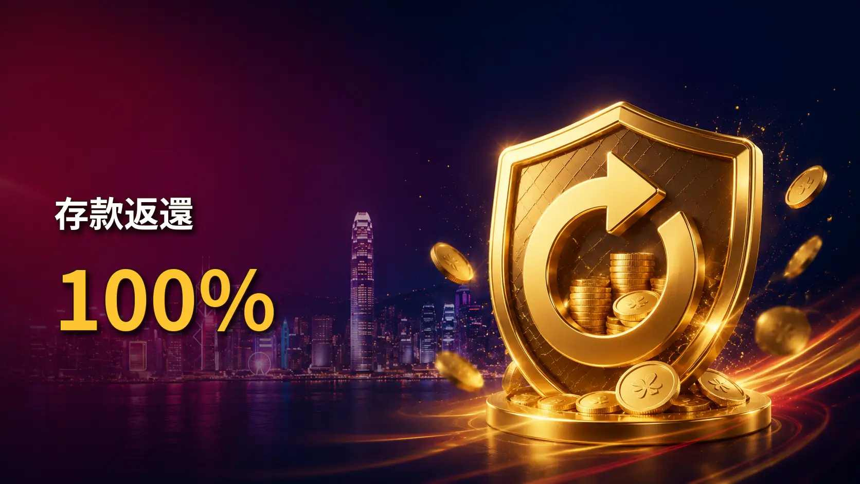 轉運金:虧損返還比例