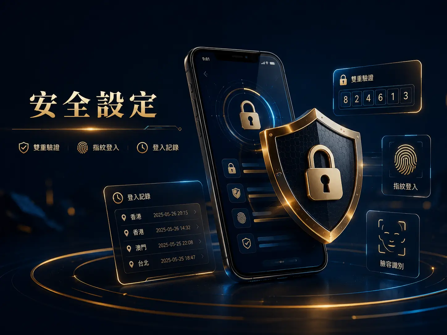 雙重驗證與登入通知